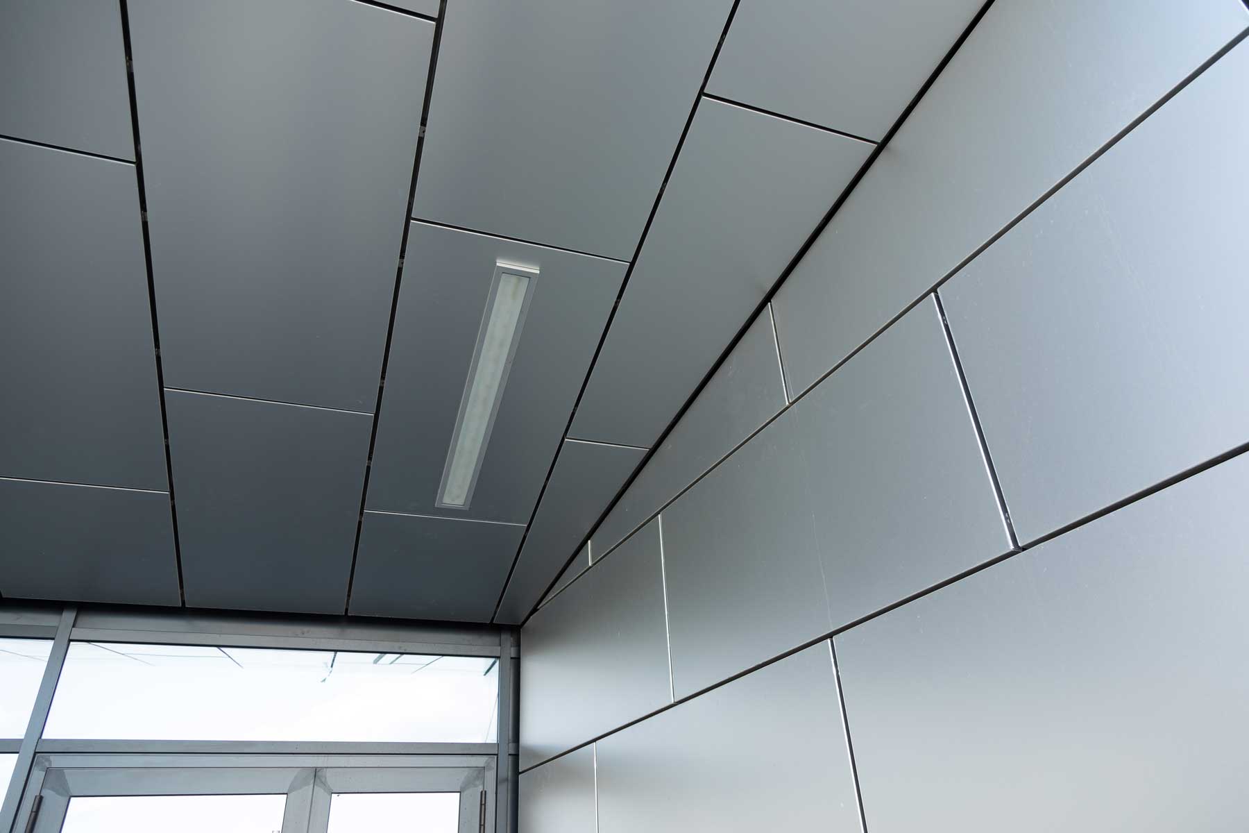 Lorin anodized aluminum ceiling panels