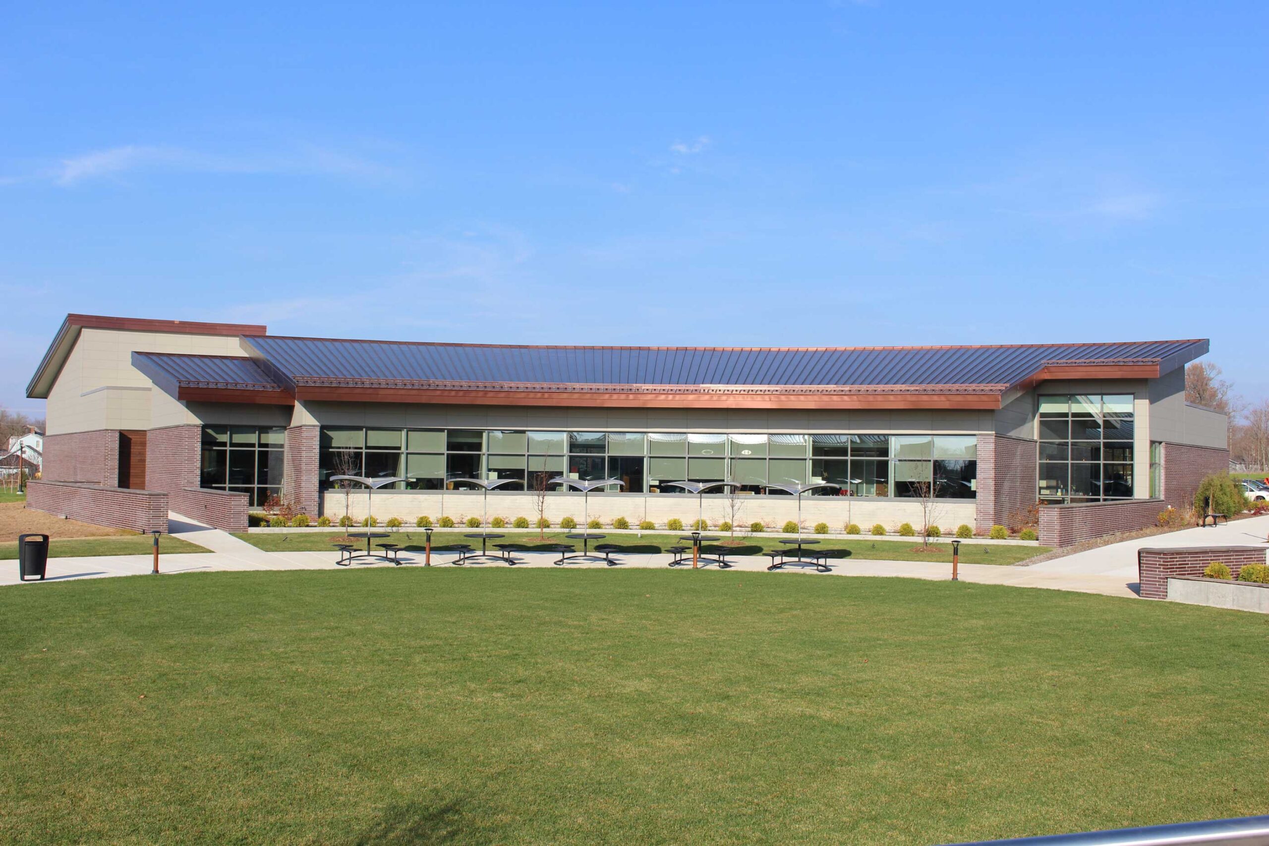 Aluminum roof