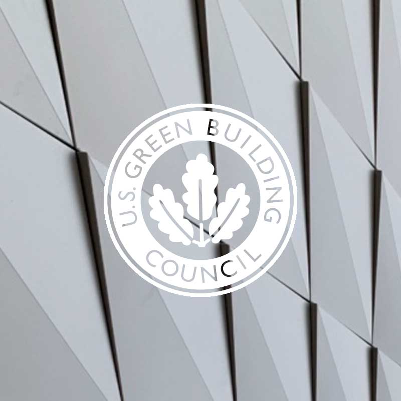 Green building council logo