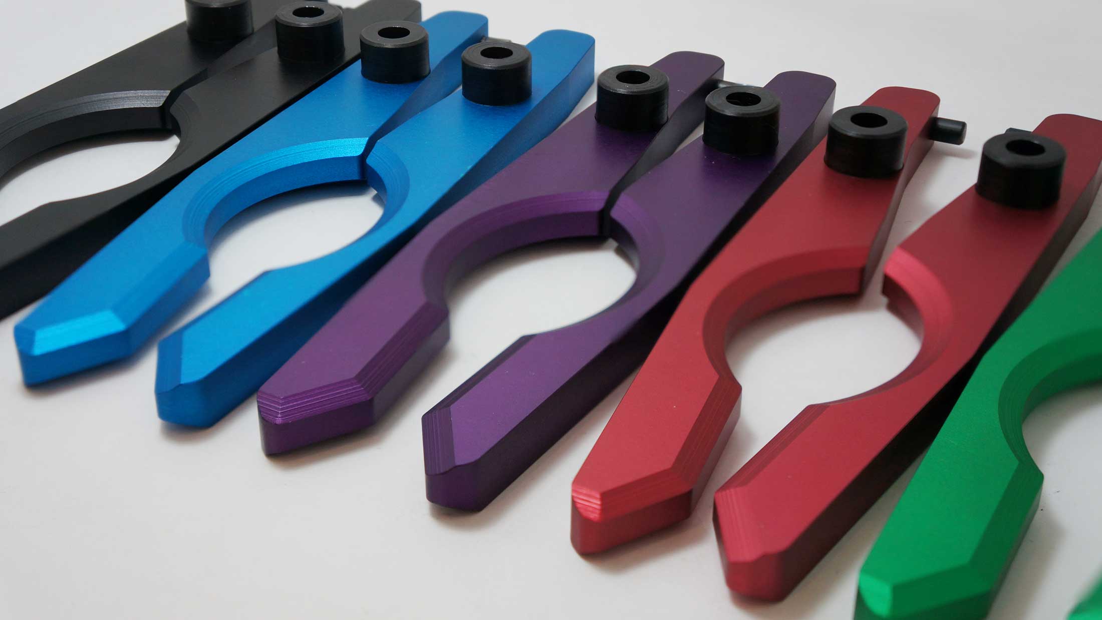 Lorin batch anodizing color examples