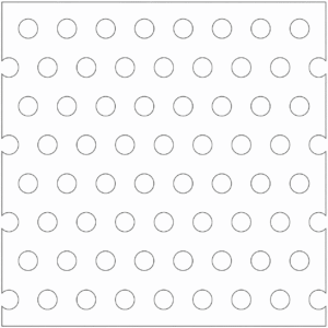 Lorin perforating pattern 123