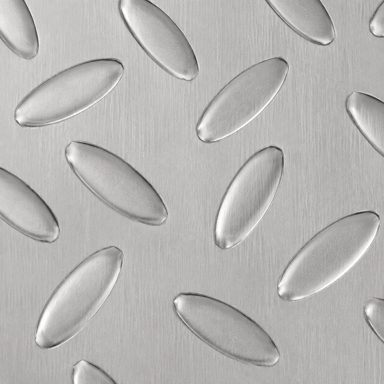 Satin stainless aluminum example