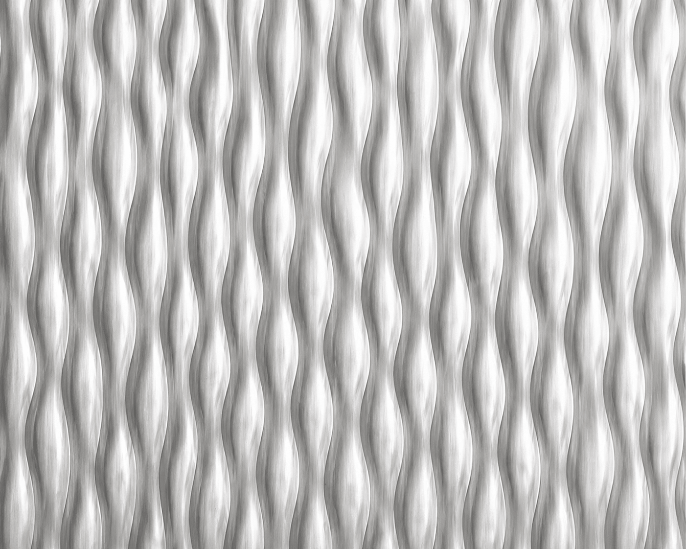 Satin stainless aluminum example