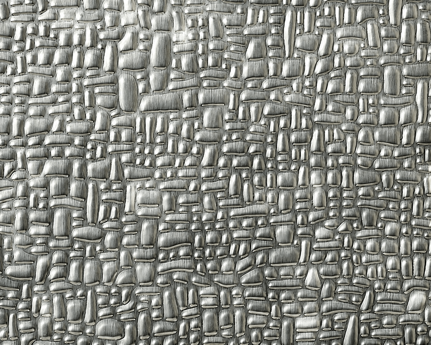 Satin stainless aluminum example